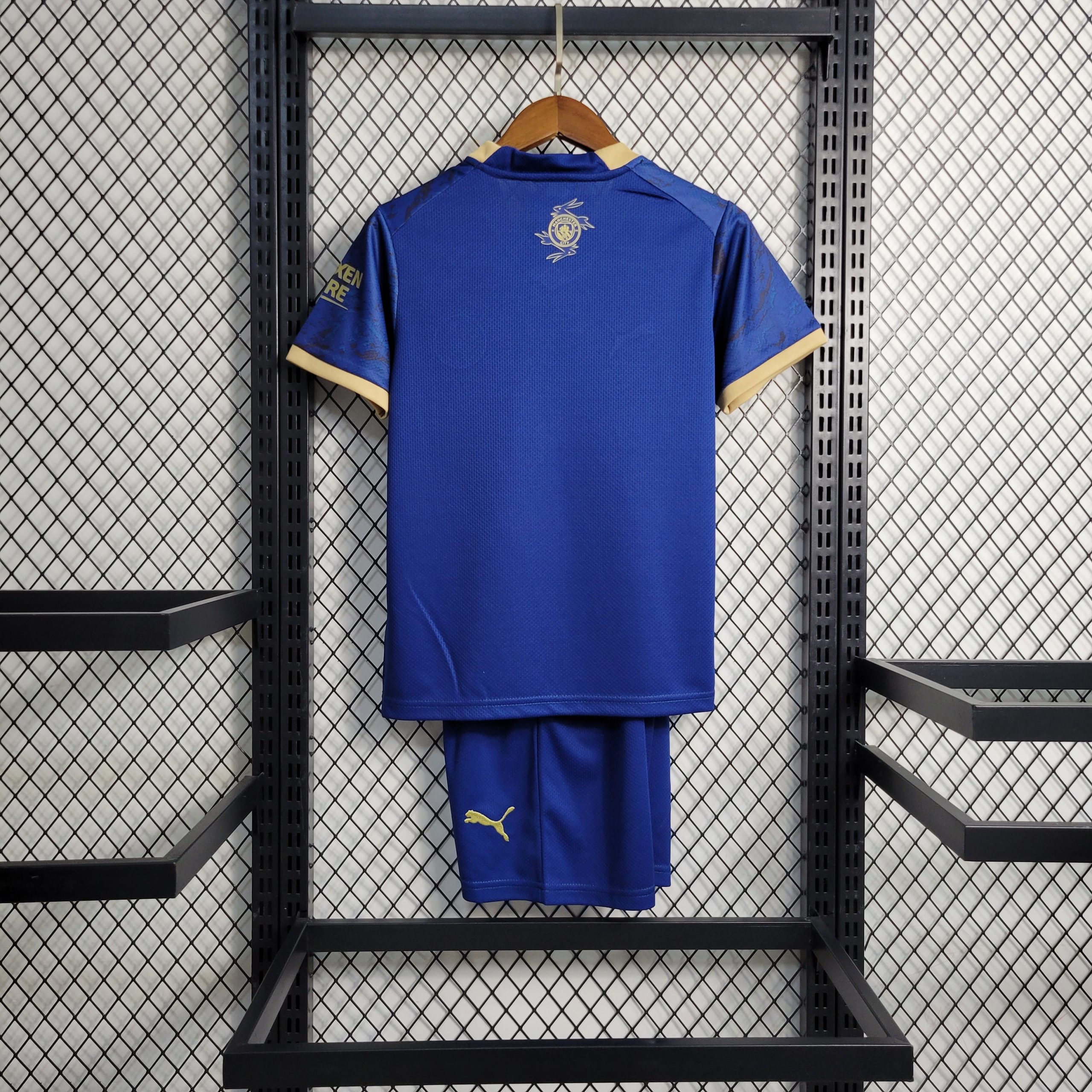 Camiseta Puma Manchester City niño 2023 2024 azul