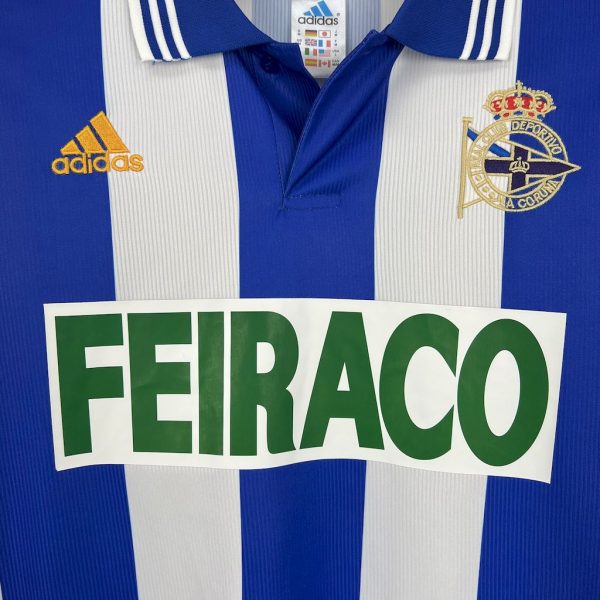 1ª Camiseta Retro Deportivo de la Coruña 1998/1999 - Imagen 5
