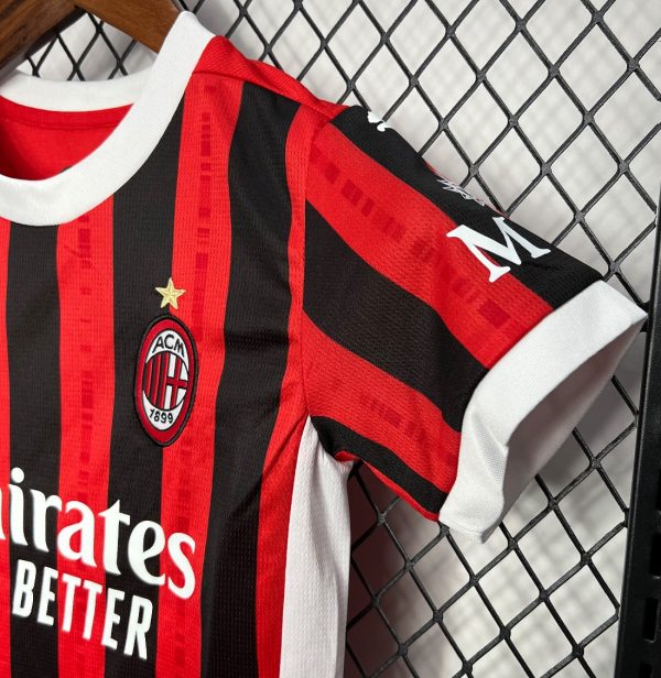 1ª Camiseta Niño AC Milán 2024/2025 - Imagen 3