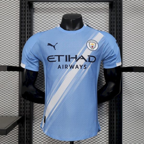 1ª Camiseta Versión Jugador Manchester City 2025/2026