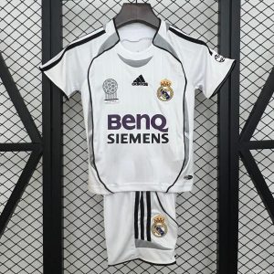 1ª Camiseta Niño Real Madrid 2006/2007