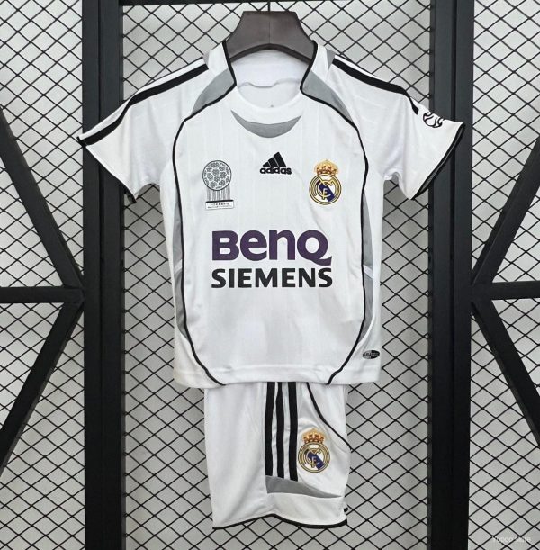 1ª Camiseta Niño Real Madrid 2006/2007
